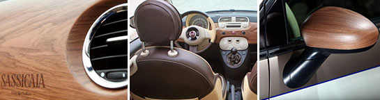 Detalles Fiat 600 Sassicaia